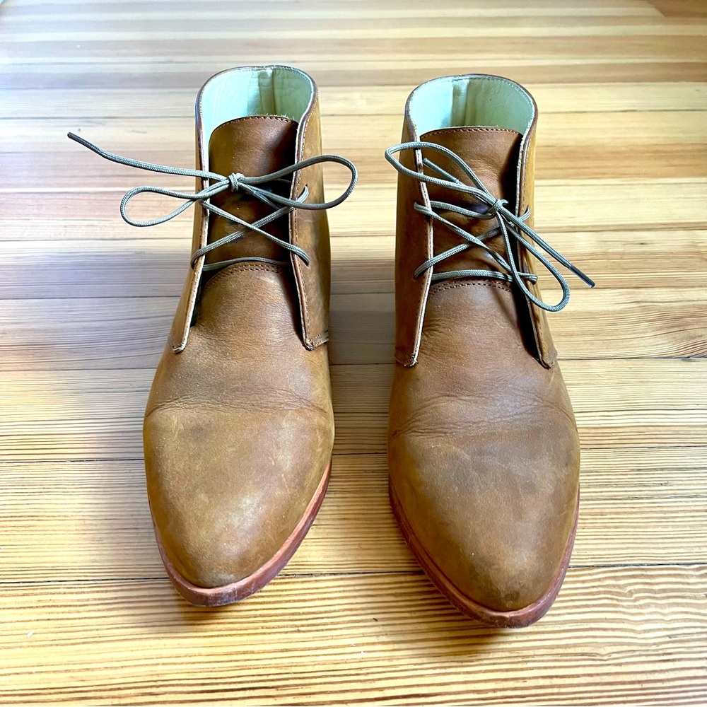 Nisolo Brown Leather Ankle Boots